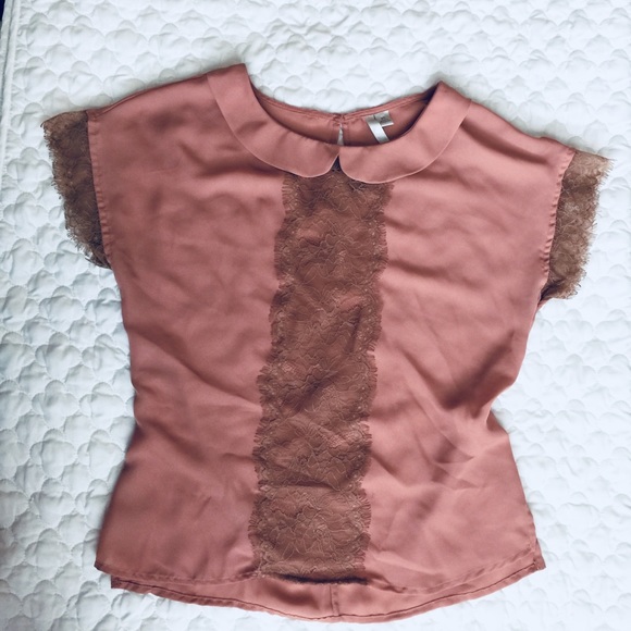 Lauren Conrad lace blouse - Picture 1 of 7